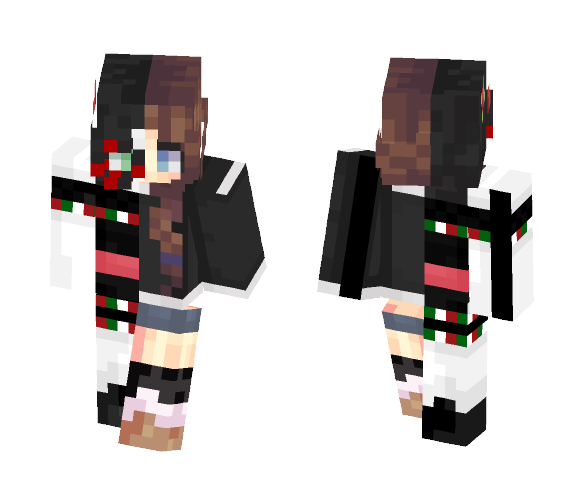♦ Day Of The Dead Skin ♦ - Female Minecraft Skins - image 1