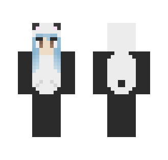 Panda Onesie - Male Minecraft Skins - image 2
