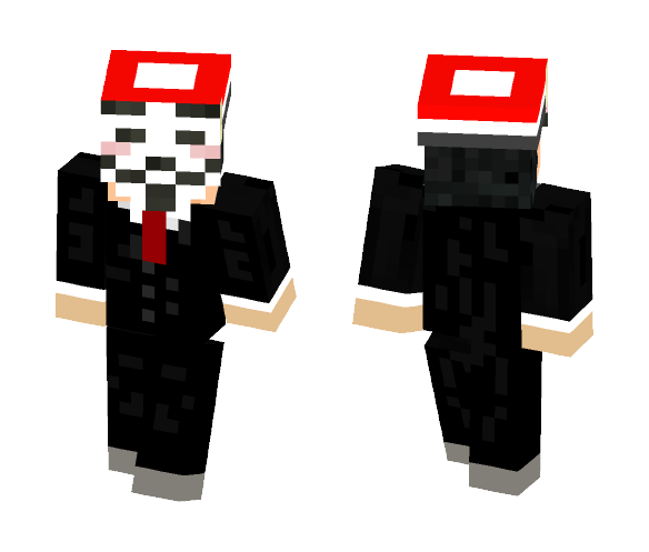 Anonymous Christmas - Christmas Minecraft Skins - image 1