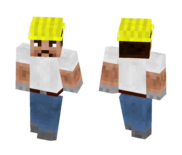 Builder skin - Male Minecraft Skins - image 1