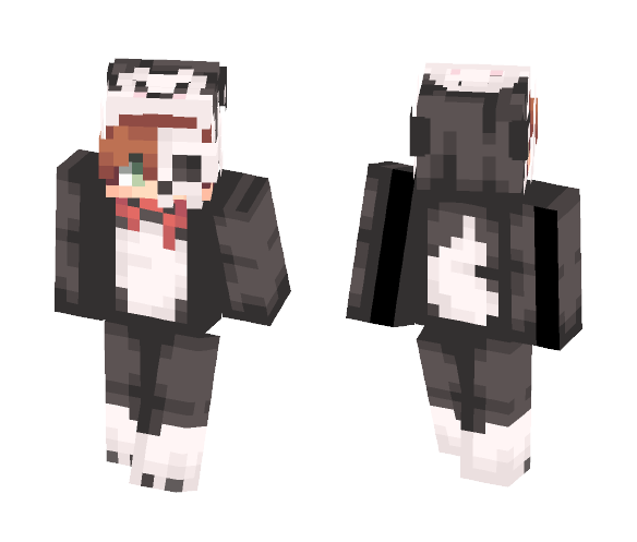 ????~ spoopy husky + female version - Interchangeable Minecraft Skins - image 1