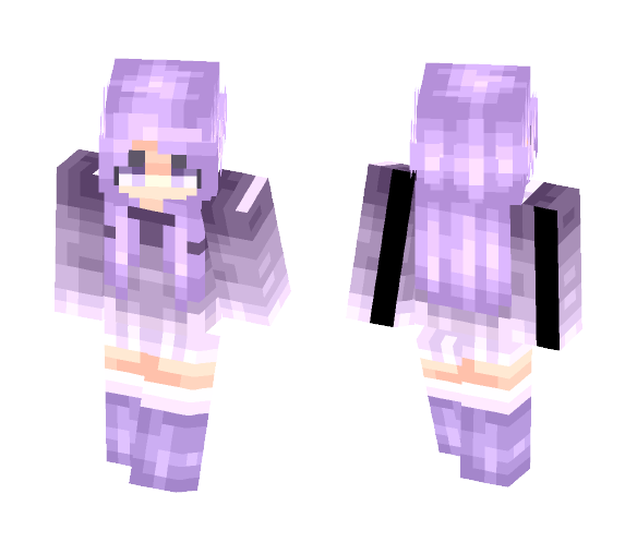 Violet Paradise - Female Minecraft Skins - image 1