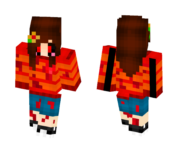 My HALLOWEEN Skin C = - Halloween Minecraft Skins - image 1