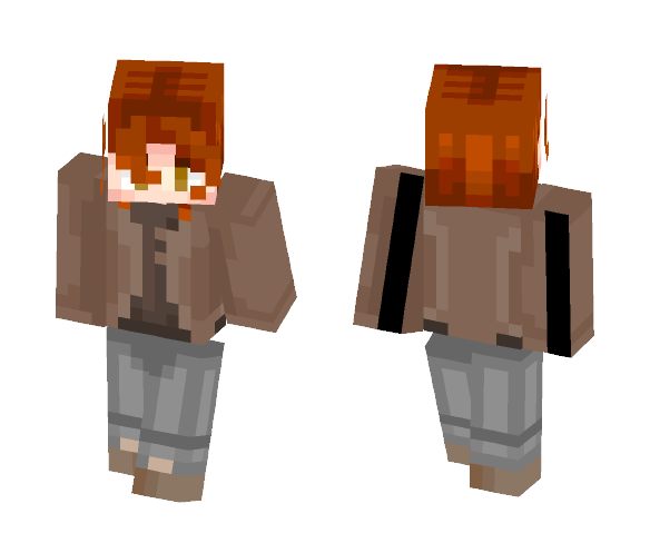 Shy-Looks better in 3D - Male Minecraft Skins - image 1