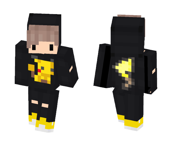 Yellow Chibi Boy Style | ???? Zero - Boy Minecraft Skins - image 1