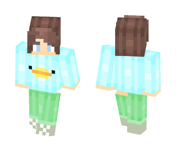 Derpy Duck Boy - Boy Minecraft Skins - image 1