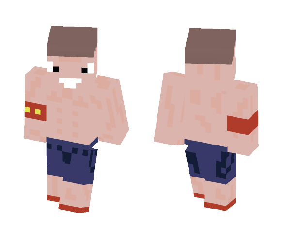 BD John Cena - Male Minecraft Skins - image 1