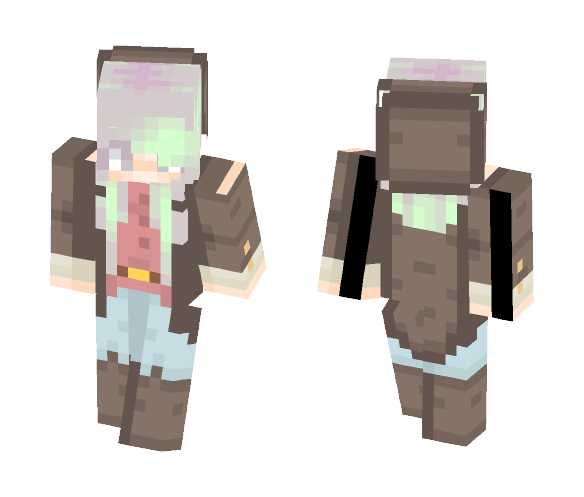 Odd Colors and Winter Coats - Female Minecraft Skins - image 1