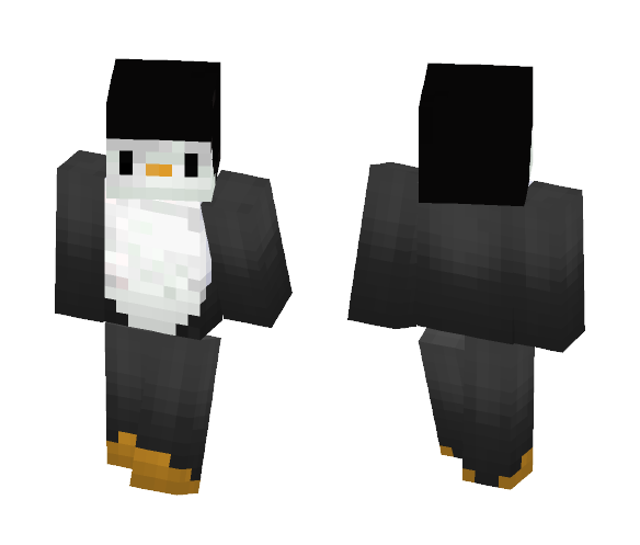 Tropical penguin without a hat