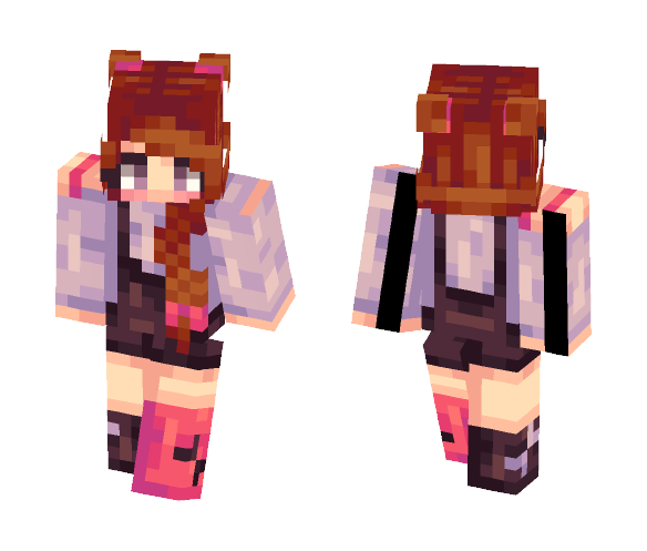 wow so vibrant [reshade] kablamo - Female Minecraft Skins - image 1