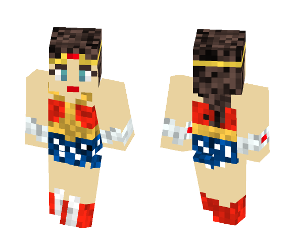 Wonder women (Request) - Female Minecraft Skins - image 1