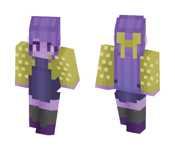 when the day met the night - Female Minecraft Skins - image 1