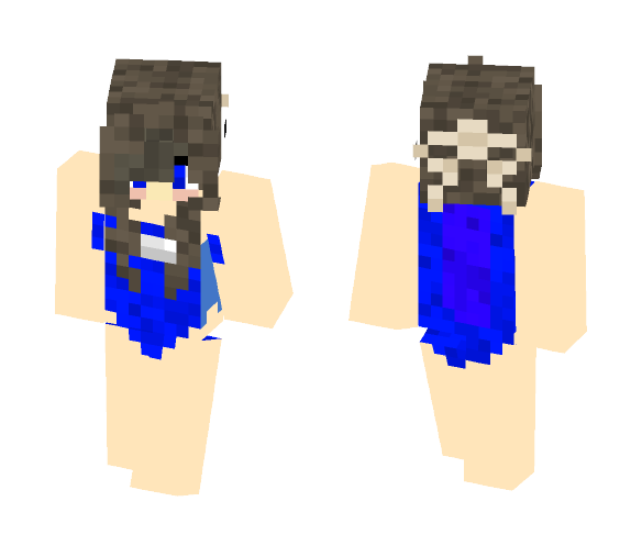 bathing girl - Girl Minecraft Skins - image 1