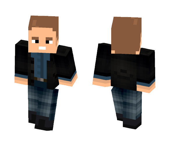 Agent Richter - Total Recall - Male Minecraft Skins - image 1