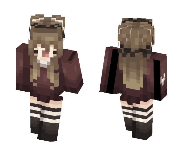 I'm going to die again...! - Female Minecraft Skins - image 1