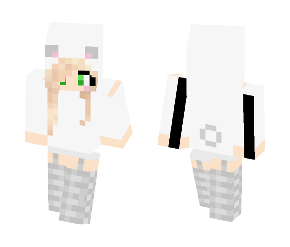 Polar Bear Girl - Girl Minecraft Skins - image 1