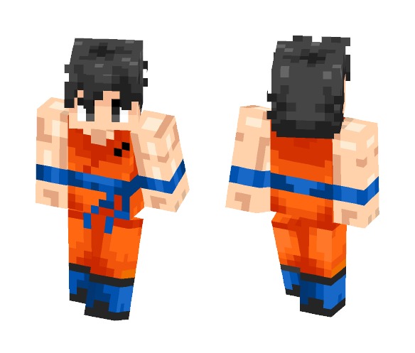 Goku - Male Minecraft Skins - image 1. Download Free Goku Skin for Minecraf...