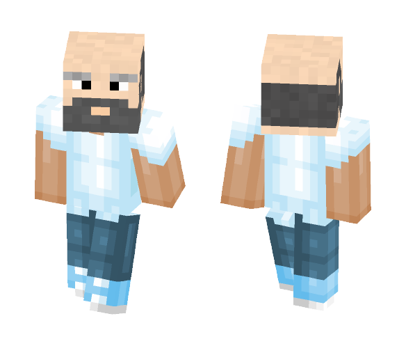 Dual Layer Guy Skin & Profesor - Male Minecraft Skins - image 1