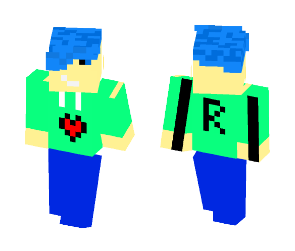 My sad attempt of a human - Male Minecraft Skins - image 1