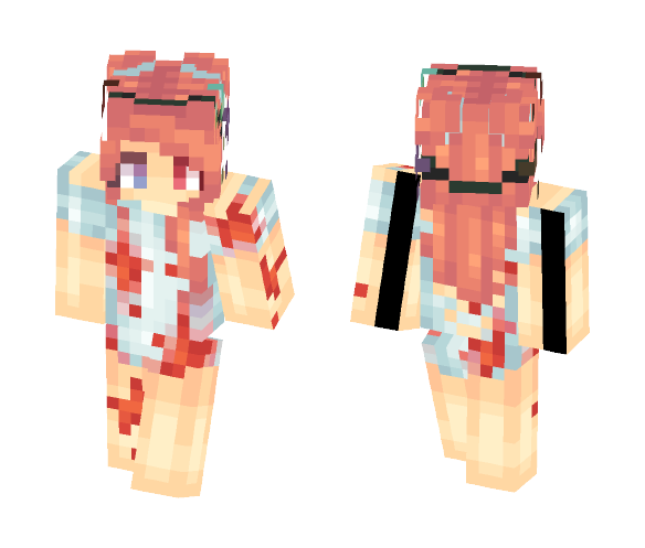 I took the childish way to die. - Female Minecraft Skins - image 1