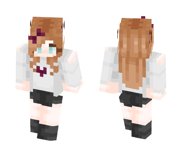 [OC] Skyler (better in preview) - Female Minecraft Skins - image 1