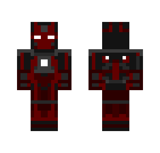 Lava-Streak Iron Man - Iron Man Minecraft Skins - image 2