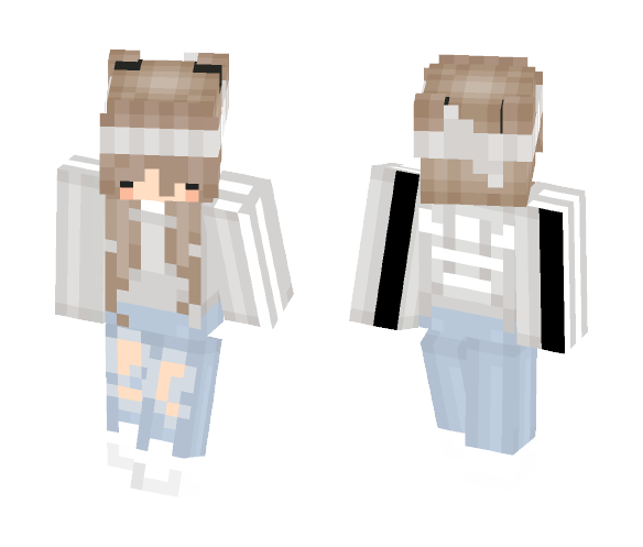 Adidas girl - Girl Minecraft Skins - image 1