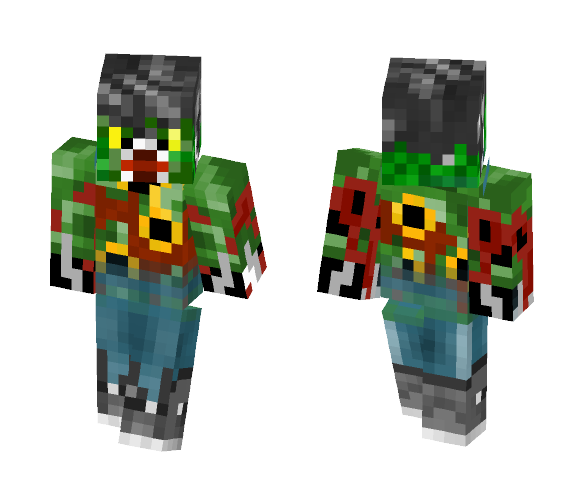 Wanderer Zombie - Male Minecraft Skins - image 1
