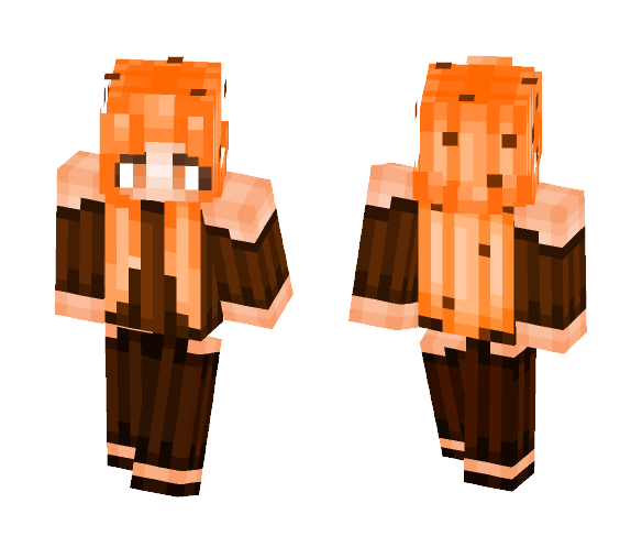 Pumpkin Spice - Female Minecraft Skins - image 1