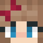 Red and White Girl Outfit - Girl Minecraft Skins - image 3