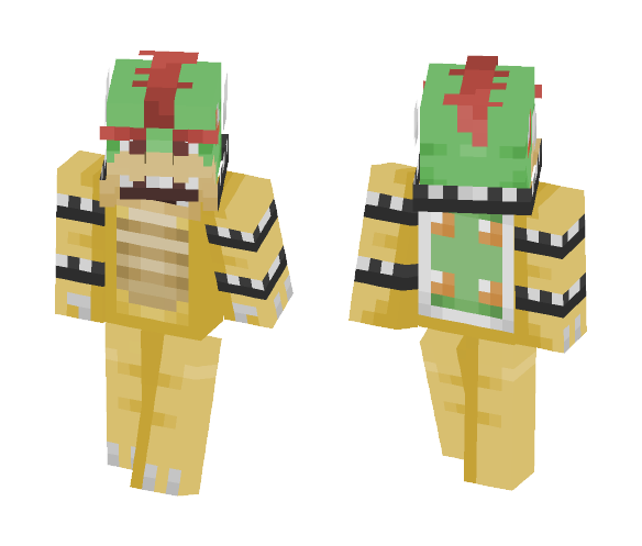 Mario - Bowser - Male Minecraft Skins - image 1