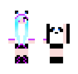 Panda Girl Skin Trick - Girl Minecraft Skins - image 2