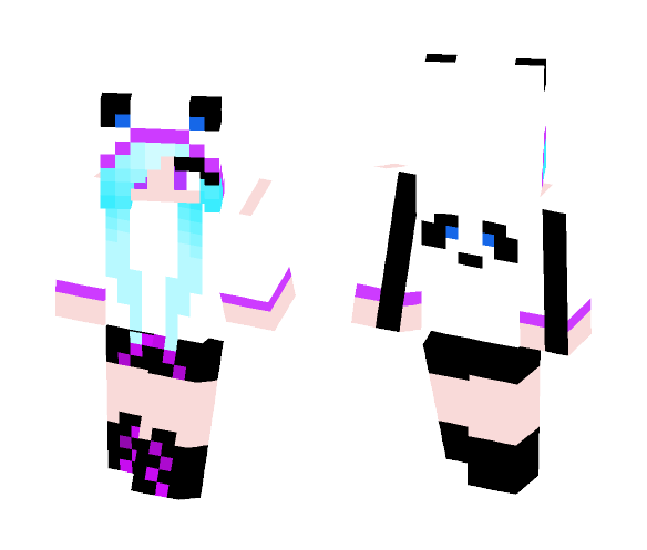 Panda Girl Skin Trick - Girl Minecraft Skins - image 1