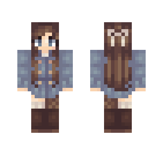 Windy Winter (alt. skin tones) - Female Minecraft Skins - image 2