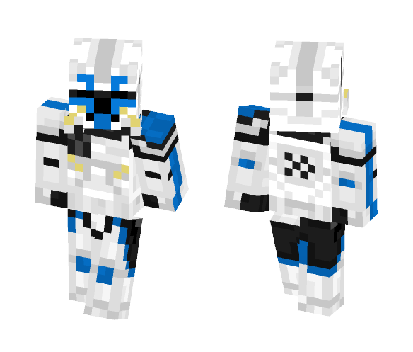 Captain Rex - Male Minecraft Skins - image 1