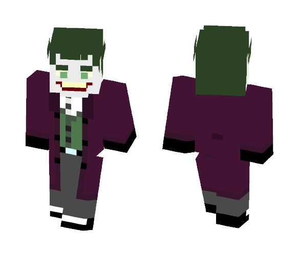 Arkham Origins - Joker - Male Minecraft Skins - image 1