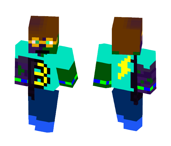 Flux-Zombie Me - Male Minecraft Skins - image 1