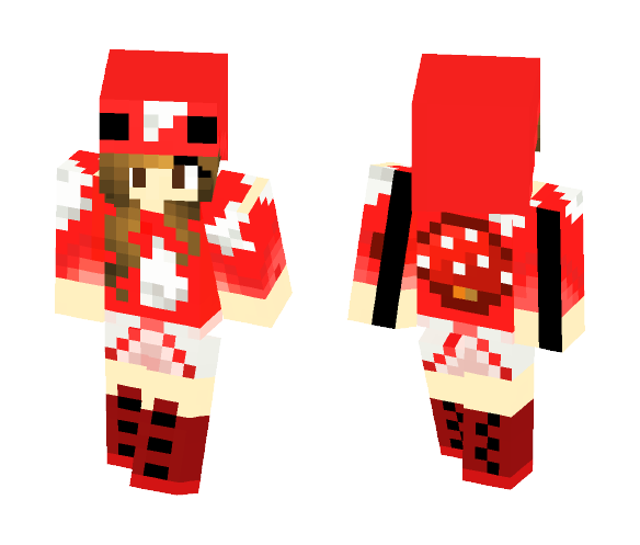 Mooshroom girl - Girl Minecraft Skins - image 1