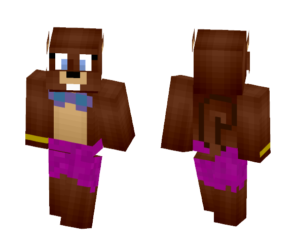 Beavy the Beaver - Female Minecraft Skins - image 1