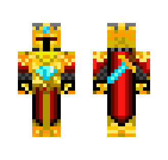 eighter know as Gold Warrior - Male Minecraft Skins - image 2