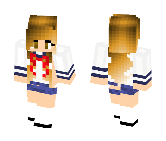 Japanese school girl - Girl Minecraft Skins - image 1