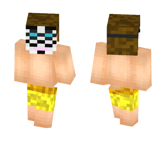 Anonymous Swimmer - Male Minecraft Skins - image 1