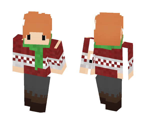Pixel_Lime (Christmas 2016) - Christmas Minecraft Skins - image 1