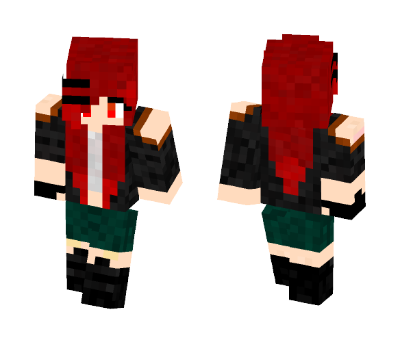 My Soul Eater OC Skin - Female Minecraft Skins - image 1