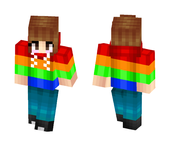 LGBT Pride Hoodie Skin - Other Minecraft Skins - image 1