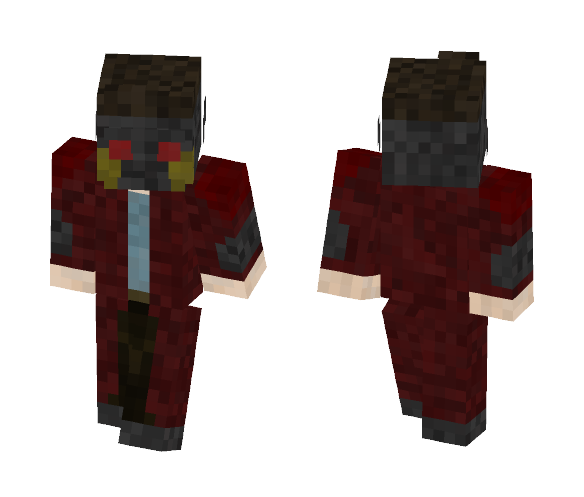 Star Lord (Steve Arms) - Male Minecraft Skins - image 1
