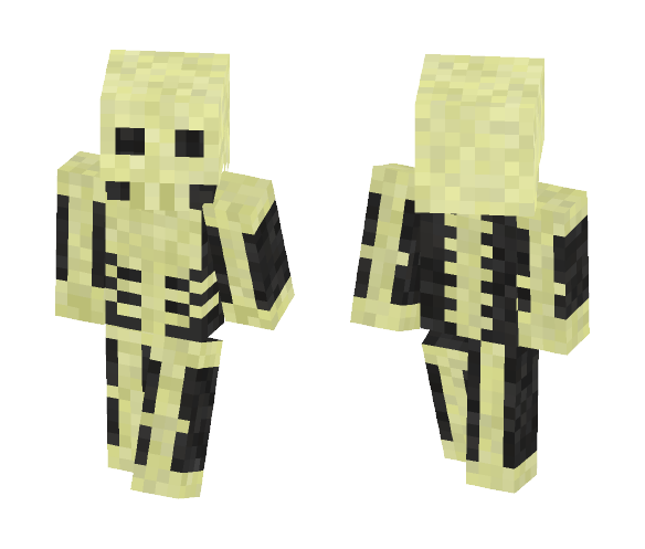 Spooky Scary Skeleton(better in 3D) - Interchangeable Minecraft Skins - image 1