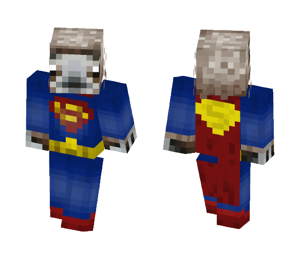 Super Sloth (Fixed) - Male Minecraft Skins - image 1
