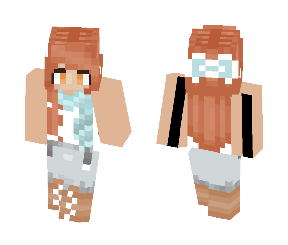 Cute Winter Girl - Cute Girls Minecraft Skins - image 1