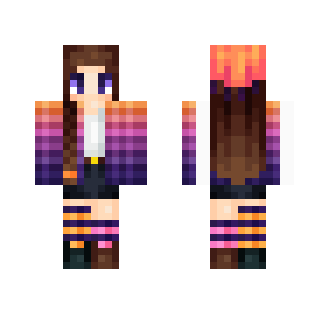 Colors of Sunrise - Female Minecraft Skins - image 2